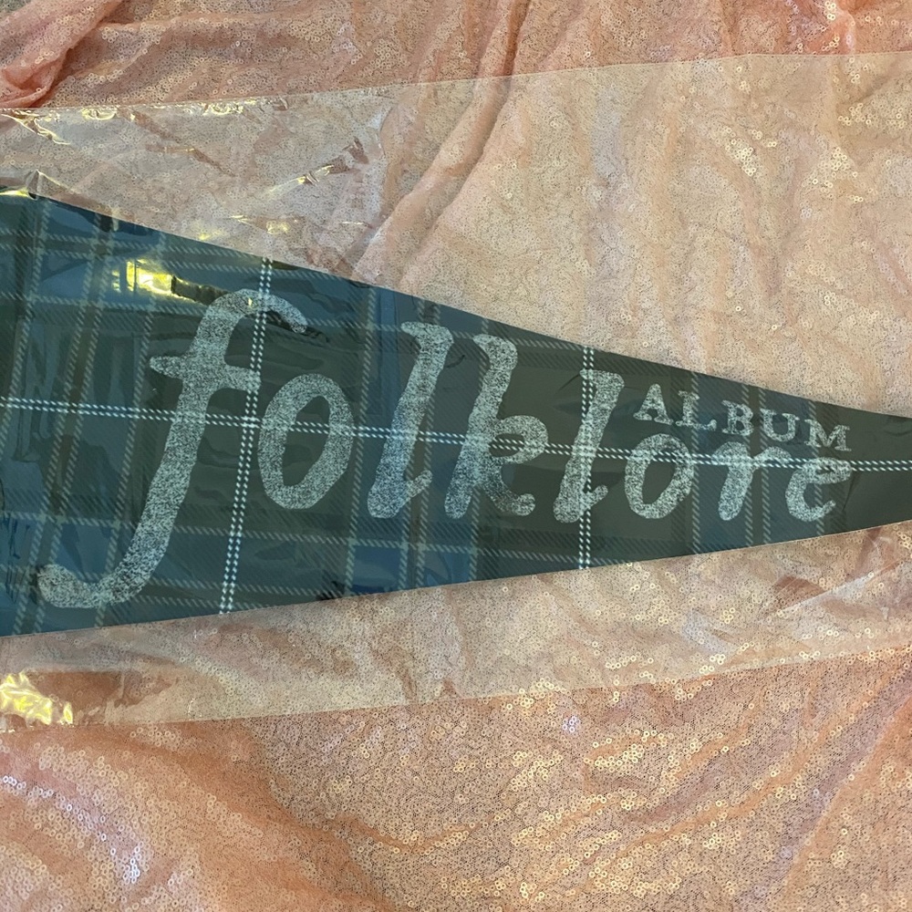 taylor swift pennant pennie folklore flag wall art - Picture 6 of 12